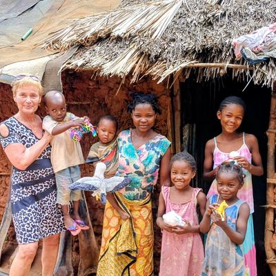 Besuch bei den neuen Patenkindern