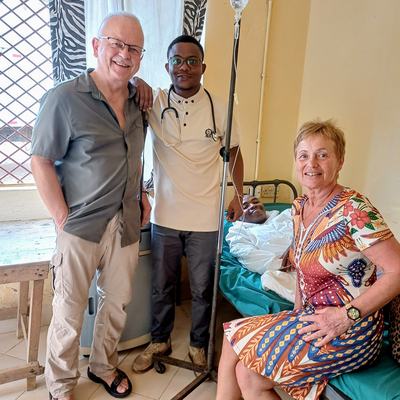 Junger Arzt und wir zwei "Unruheständler"- kollegiales Miteinander